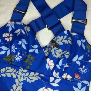 Ted Baker London Aferah Kyoto Gardens Crossover Top Floral SZ 0 NWT Sweetheart